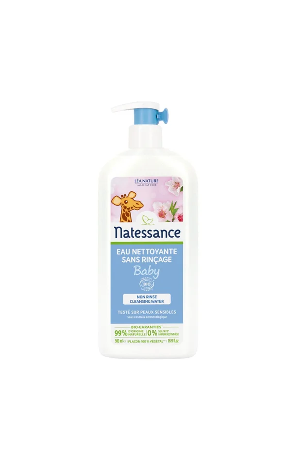 Eau nettoyante bio sans rinçage – Camomille – Bébé – 500 ml