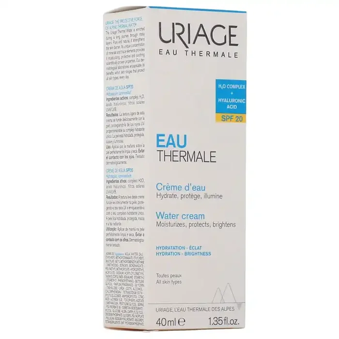 EAU THERMALE CREME D‘EAU SPF20 VISAGE 40ML URIAGE