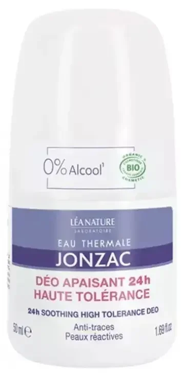 Eau thermale Jonzac Déodorants Déodorant Non Parfumé 24H Haute Tolérance