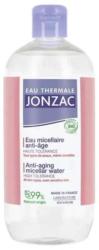 Eau Thermale Jonzac Eau Micellaire Anti-Âge Rides et Fermeté Bio 500 ml