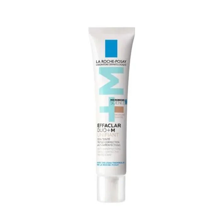 EFFACLAR DUO + M SOIN TRIPLE CORRECTION ANTI-IMPERFECTIONS TEINTE MEDIUM 40ML LA ROCHE POSAY