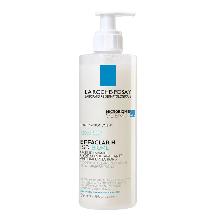 Effaclar H Iso-Biome – Cr&egrave;me Lavante Hydratante