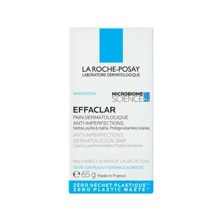 EFFACLAR PAIN DERMATOLOGIQUE ANTI IMPERFECTIONS 65G LA ROCHE POSAY