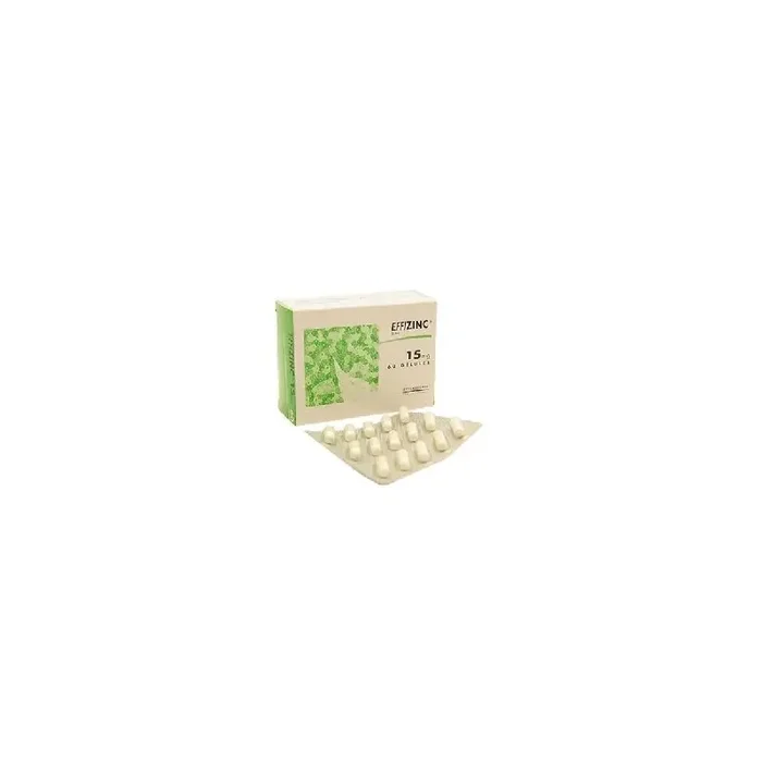 Effizinc 15mg 60 gelules