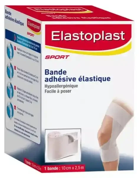 Elastoplast Bande Adhésive Élastique 10 cm X 2.5 m