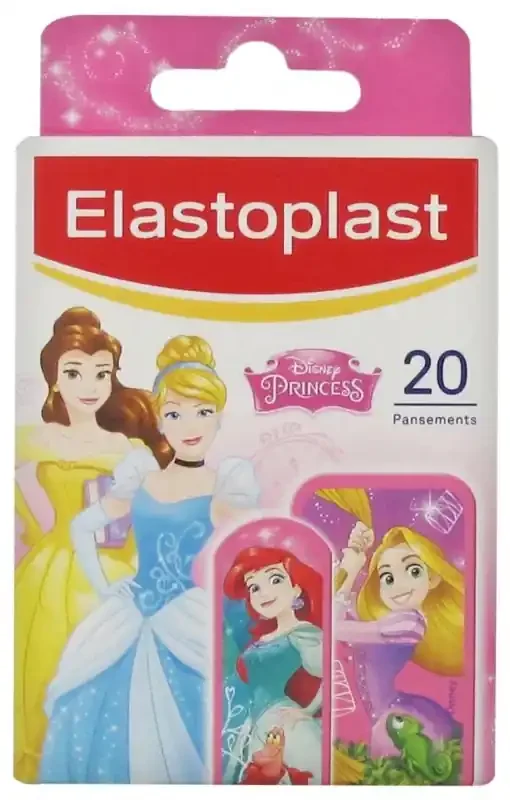 Elastoplast Disney 20 Pansements – Modèle Princesses