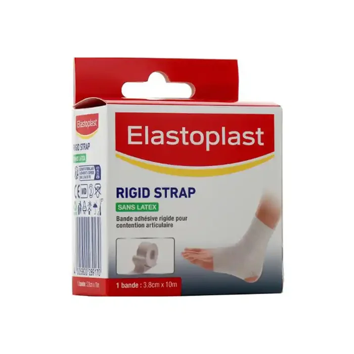 Elastoplast Rigid Strap sans latex cheville 3,8cm x 10m