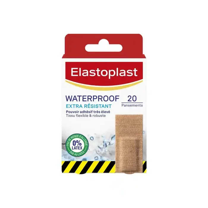 Elastoplast waterproof extra resistant 20 pansements