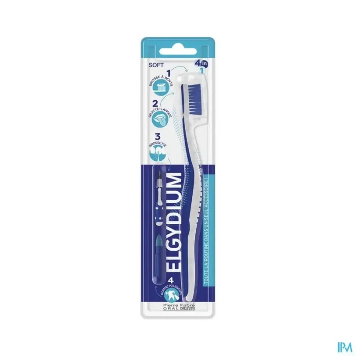 Elgydium 4in1 brosse à dents medium