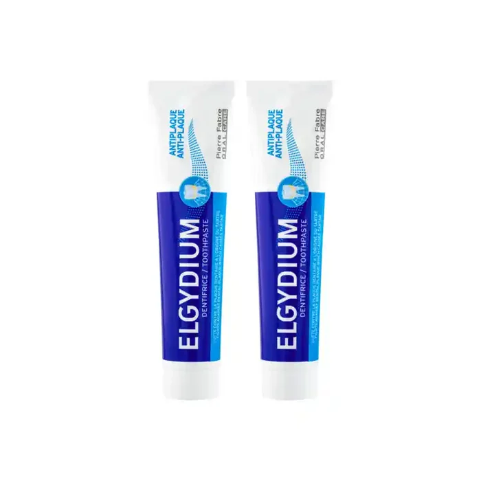 Elgydium Antiplaque dentifrice lot de 2 x 75ml