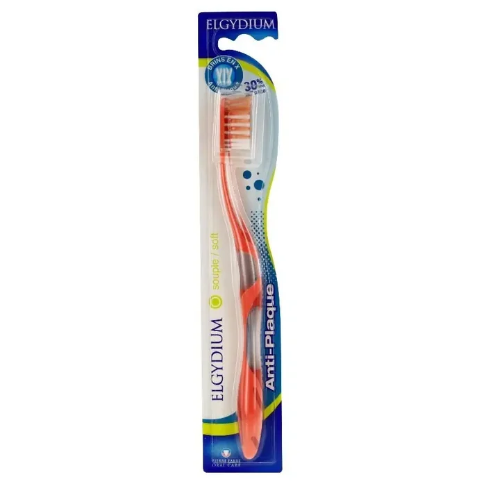 Elgydium brosse a dents anti-plaque souple