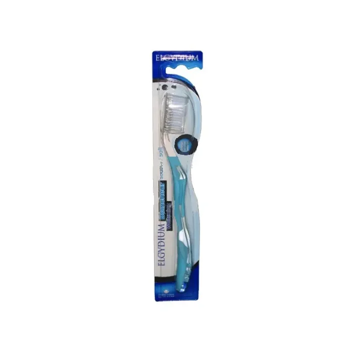 Elgydium brosse a dents blancheur anti-taches souple