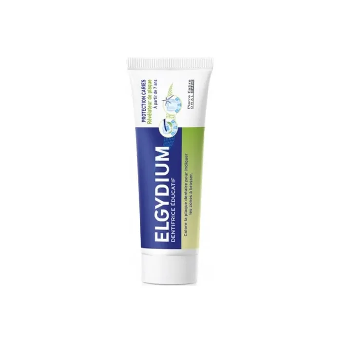 Elgydium dentifrice educatif revelateur de plaque 50ml – Des 7 ans