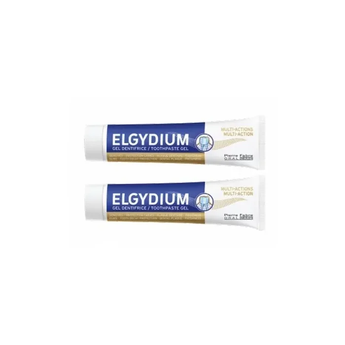 Elgydium dentifrice multi-action 75 ml lot 2