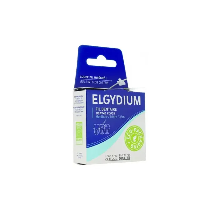 ELGYDIUM FIL DENTAIRE CIRÉ MENTHOLÉ 35M