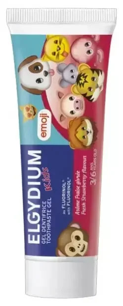 Elgydium Gel Dentifrice Kids 3/6 Ans 50 ml – Arôme Fraise Givrée