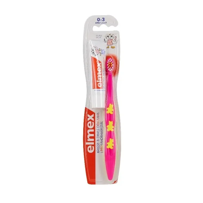 Elmex brosse a dents souple enfants 0-3 ans