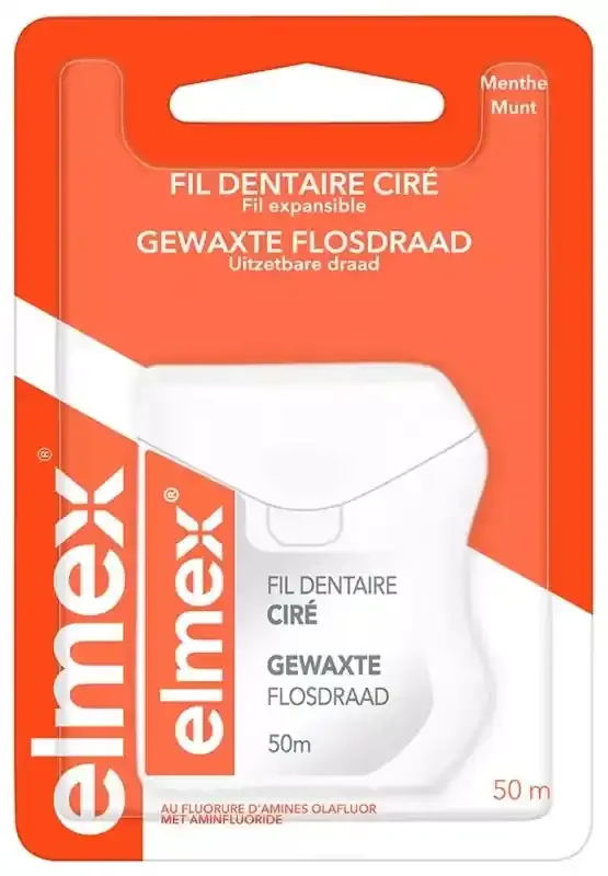 Elmex Fil Dentaire Ciré