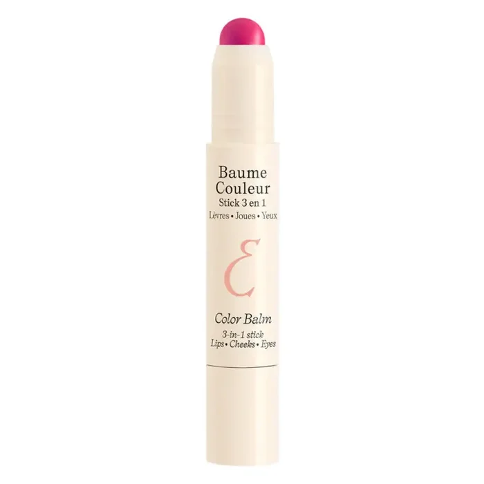 Embryolisse Baume Couleur Stick 3 en 1 Rose framboise 2,5gr