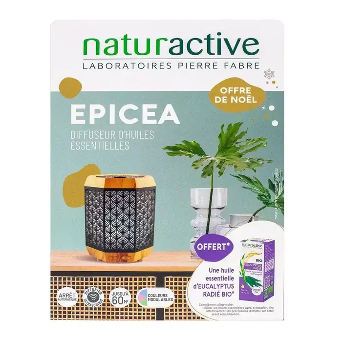 Epicea diffuseur huiles essentielles + 1 huile offerte