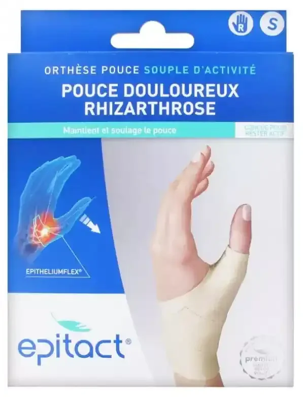 Epitact Orth Pouce Souple Droite S – Taille S