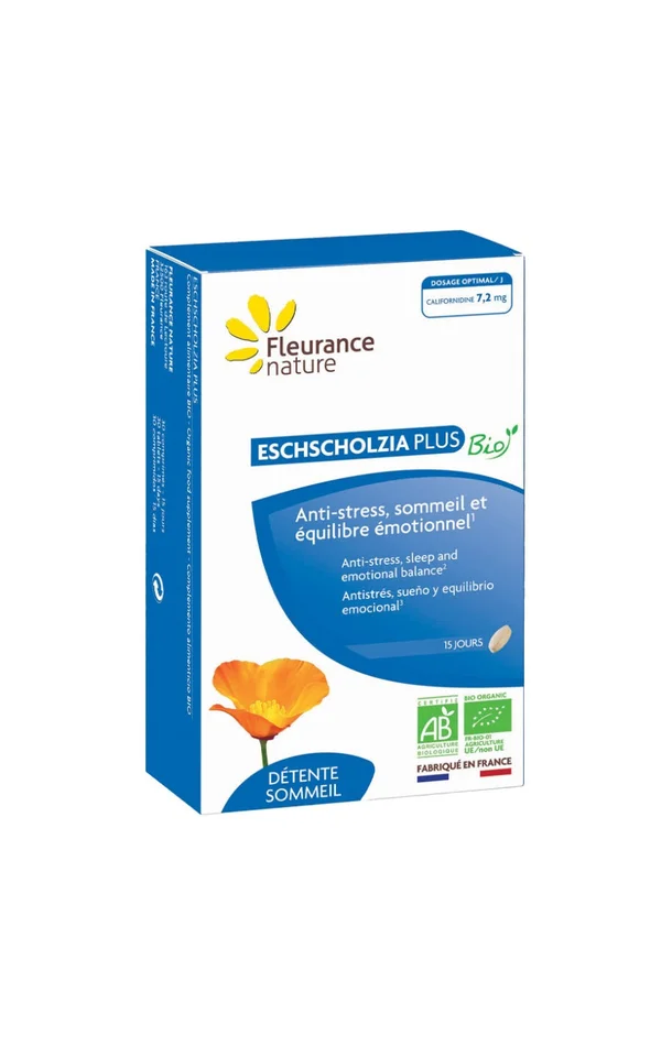 Eschscholzia plus bio – Calme & sérénité – 15 jours