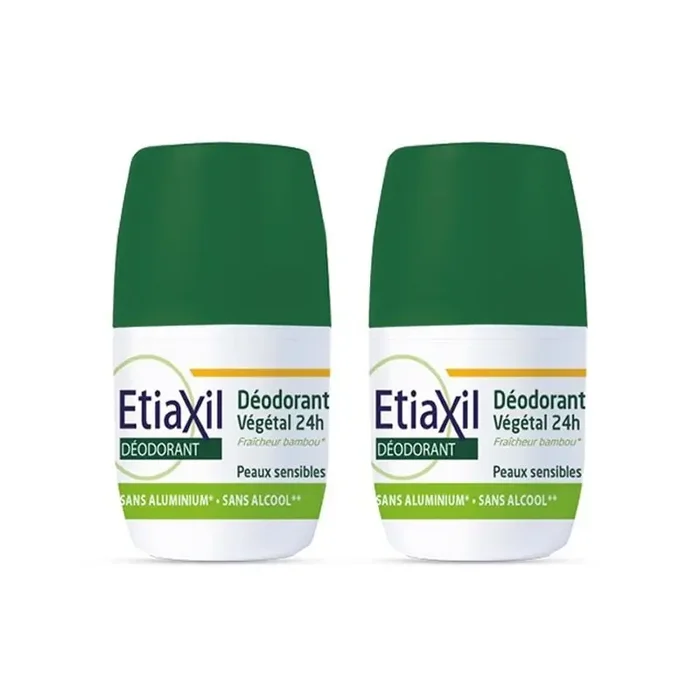 Etiaxil deodorant vegetal 24h roll-on 2x50ml