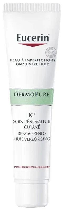 Eucerin Dermopure K10 Soin Rénovateur Cutané 40 ml