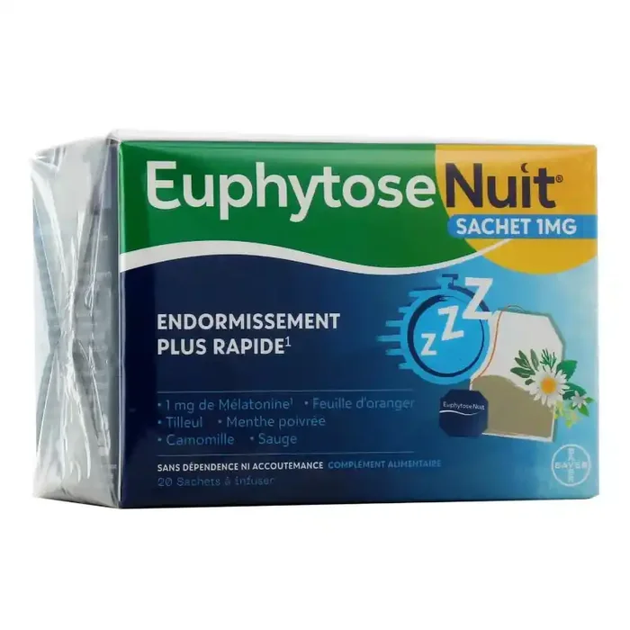 EUPHYTOSE NUIT 20 SACHETS A INFUSER BAYER