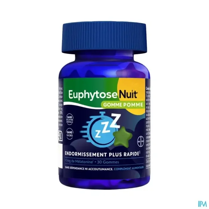Euphytose Nuit gommes pomme 30