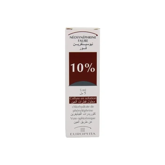 Europhta Neosynephrine Faure 10% collyre en solution 5ml