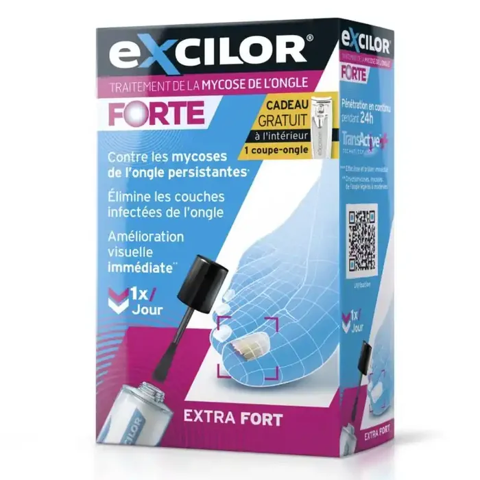 Excilor Forte 30Ml Coupe-Ongles