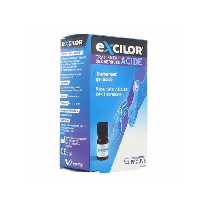 Excilor Traitement des Verrues Acide 4ml