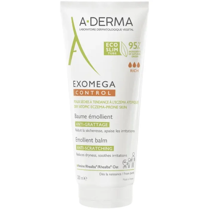 Exomega Control – Baume Emollient Anti-Grattage 200 ml