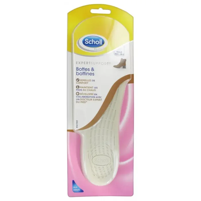 EXPERT SUPPORT SEMELLES CONFORT BOTTES & BOTTINES TAILLE 35.5 – 40.5 SCHOLL