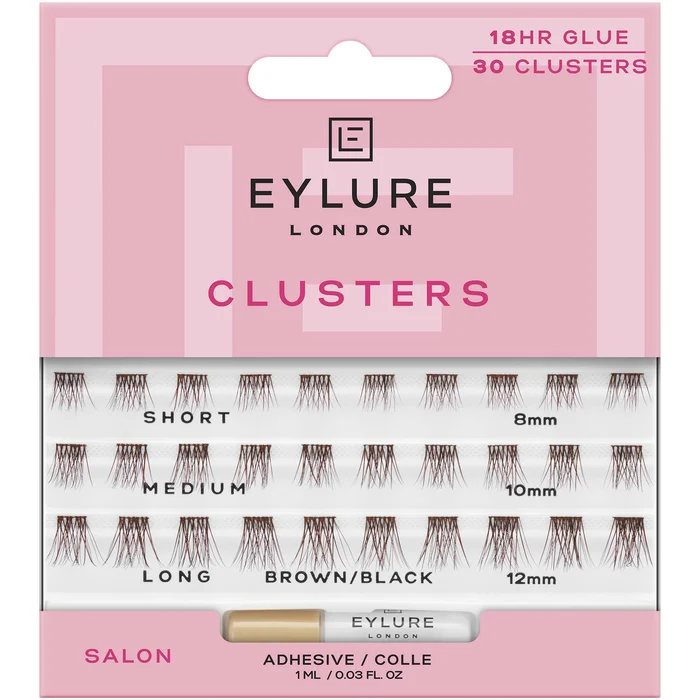 Eylure Clusters Brown/Black