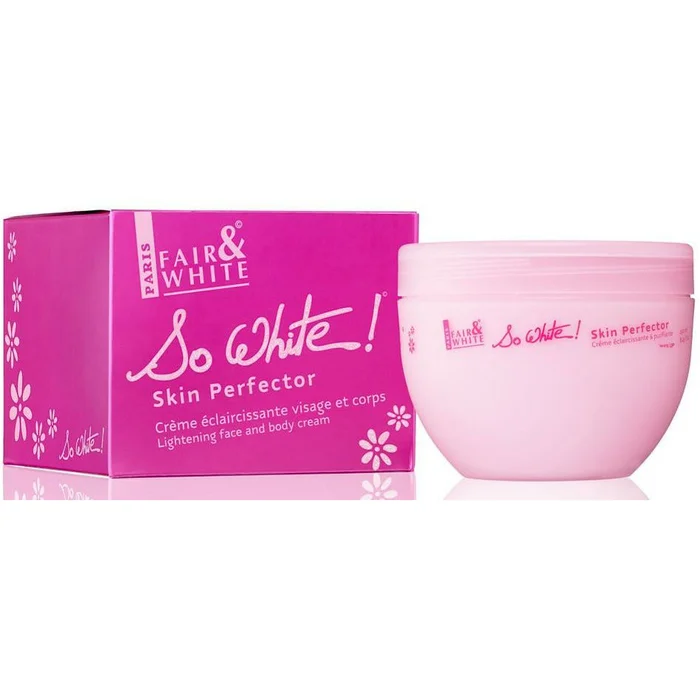 FAIR & WHITE SO WHITE ≡ Crème Eclaircissante Visage Et Corps