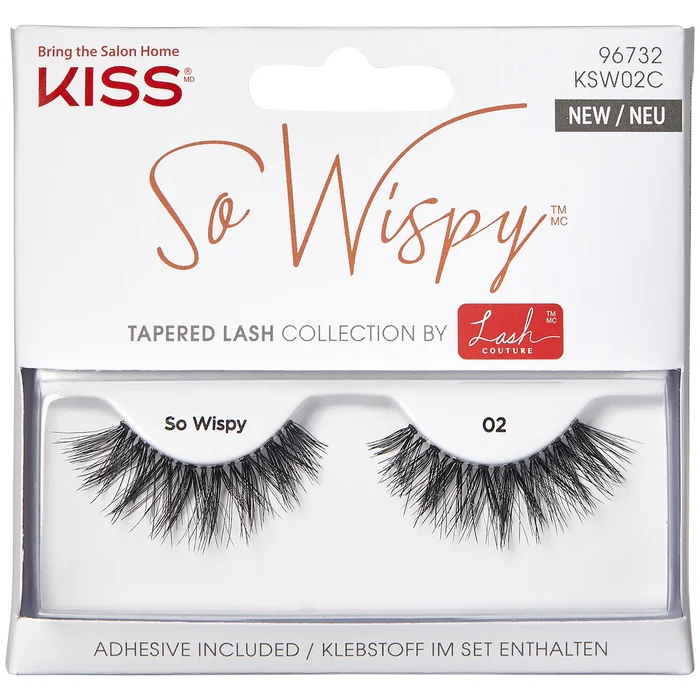 Faux-cils So Wispy de KISS (différentes options) – Option :02