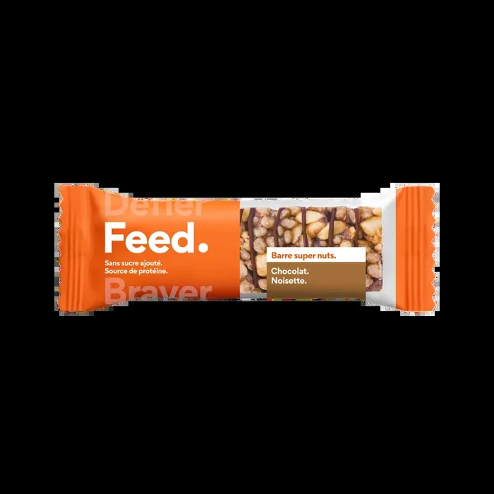 Feed Barre super nuts Chocolat noisette 40g