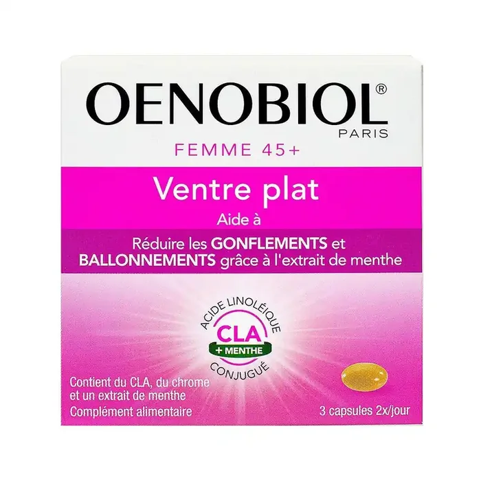 Femme 45+ ventre plat 60 capsules