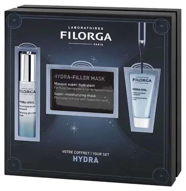 Filorga HYDRA-HYAL Sérum Hydratant Anti-Âge 30 ml + Coffret Hydra Offert