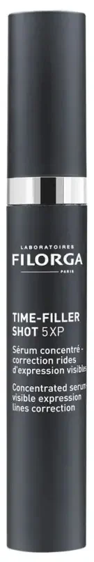 Filorga TIME-FILLER SHOT 5 XP Sérum Concentré Correction Rides d‘Expression Visibles 15 ml