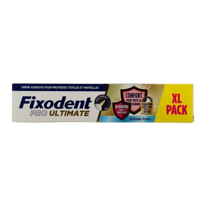 Fixodent pro ultimate crème adhesive pour prothese dentaire frais 57g