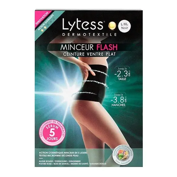 Flash ceinture minceur L/XL noir