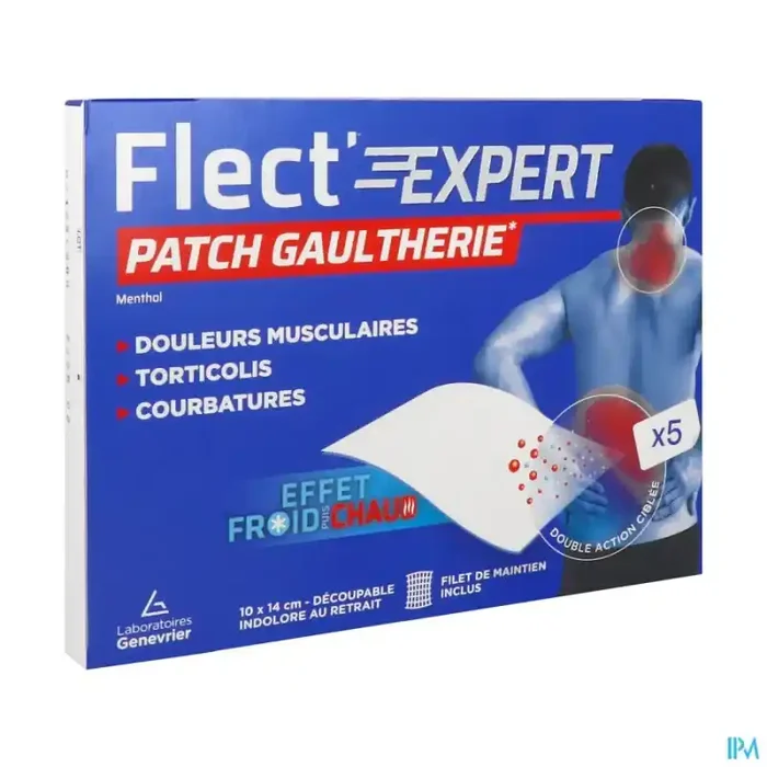 Flect‘expert patch gaultherie effet froid puis chaud x5