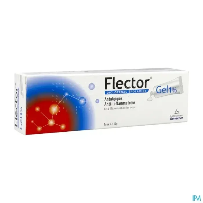 Flector 1% gel pour application locale 60g