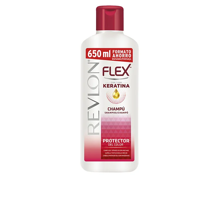 FLEX KERATIN shampooing teinté protecteur couleur 650 ml