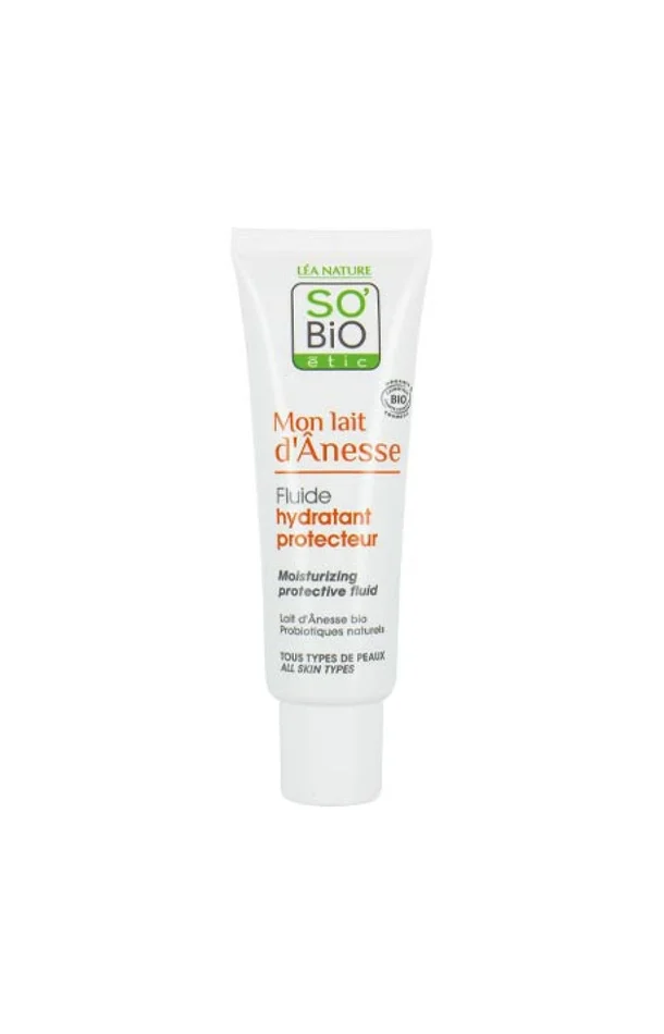 Fluide protecteur jour bio – Lait d’ânesse