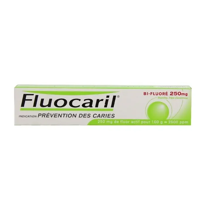 Fluocaril Bifluore 250mg Menthe pate dentifrice 93,75g
