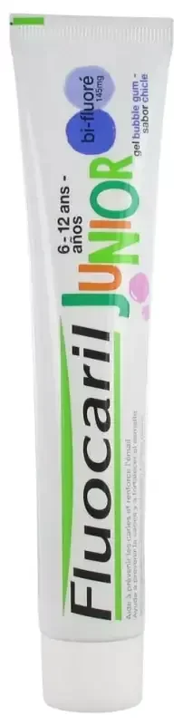 Fluocaril Junior Bubble Gum Dentifrice 75 ml – Parfum Gel Bubble